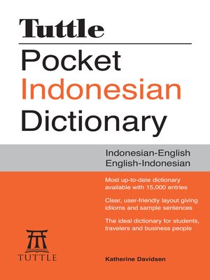 cover image of Tuttle Pocket Indonesian Dictionary